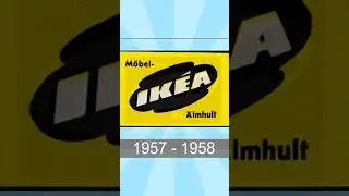 Ikea brand evolution #ikea #brand #logo #evolution #house