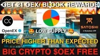 OpenEx Token Listing💯 Airdrop new update | Satoshi OEX mining news today | Best crypto Core dao Coin