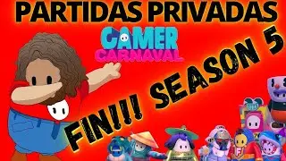 🔴 FINAL fall guys season 5🔵 partidas privadas - ma&ntilde;ana 🦾fall guys season 6 😊
