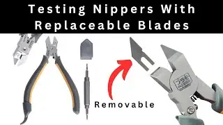 Testing Nippers With Replaceable Blades