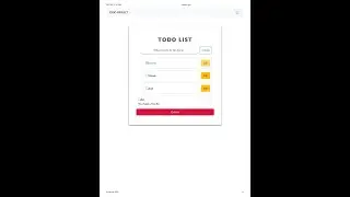 Coding Front-end developer video ReactJs login and register page