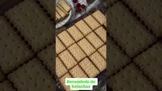 Rocambole de Bolacha #biscoito #bolacha#docesemforno #receitasr&aacute;pidas #natal#rocambole