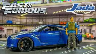*НОВИНКА* Распаковка фигурки Nissan GT-R R35 Пола Уокера из фильма «Форсаж» от Jada Toys, 2025 год.