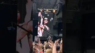 What a way to set up the men&rsquo;s final!#peggygou #aolive #music #concert #mysecretmelbourne