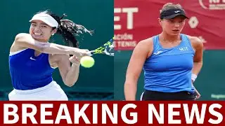 BREAKING Alex Eala Takes on Russia's Alina Charaeva   A Historic Showdown at the Philippine Women's