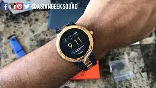 Fossil Q Venture &mdash; 3-е поколение &mdash; распаковка и настройка &mdash; умные часы Android Wear!