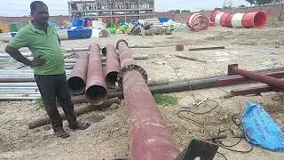 Slide ka steel structure kaise banate hai #construction #themepark  #poolwork #waterpark #wavepool 