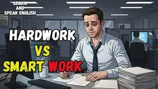 Hard Work vs Smart Work | Learn English Through a Powerful Life Story
