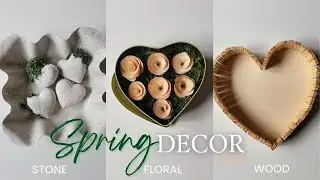 SPRING DECOR | DOLLAR TREE SPRING | SPRING CRAFTS | DOLLAR TREE CRAFTS | SPRING DECOR