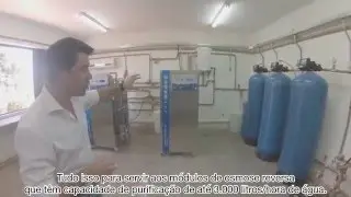 IPABRAS: Sistema de tratamento de água por osmose reversa duplo passo
