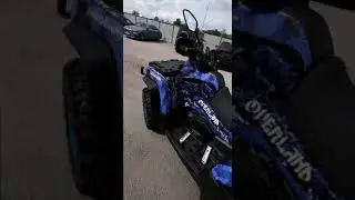 Wrap kit for ATV CFmoto Cforce 1000 by BulletBro // BlackLetter design #graphics #wrapsticker