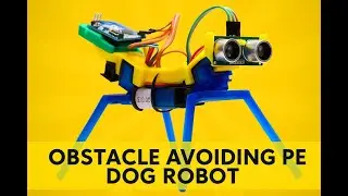 Easy !Obstacle-Avoiding Dog Robot Kit | Arduino DIY Pet Robot | STEM Project for Students
