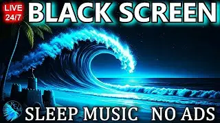 SPATIAL DEEP Sleeping Music (NO ADS) Instant INSOMNIA RELIEF, Ambient Sleep Music Black Screen Relax
