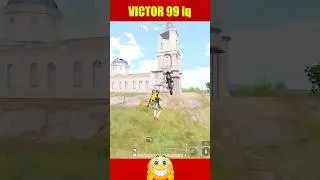 VICTOR 99 IQ in bgmi 😂 amop #bgmi