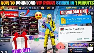 🤯How To download  Vip Proxy Server in Free fire #freefire #proxyserverff #free 🤯