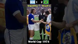 Argentina v Brazil 1-2 | World Cup 1974