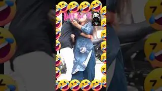 girl hug prank #shorts #hugprank