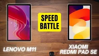 Lenovo Tab M11 vs Xiaomi Redmi Pad SE | Speed Test