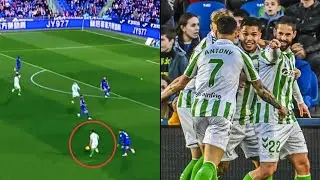 Watch Antony's Brilliant Run & Assist for Isco Goal vs Getafe 😳 | Antony Red Card Real Betis