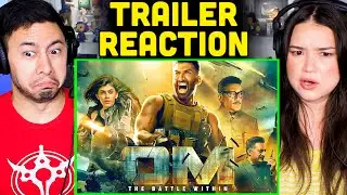 OM: THE BATTLE WITHIN Trailer Reaction! | Aditya Roy Kapur | Sanjana Sanghi | Jackie Shroff