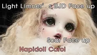 BJD Face up Napidoll Carol with Scar - By R-Dean