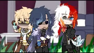 ⭐Mondstadt +Tartaglia react to Diluc as Todoroki Shoto 💕[eng/rus] Chiluc, Bakutodo💓[1/? ]