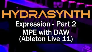 Hydrasynth Expression &mdash; Часть 2 MPE с DAW (Ableton Live 11)