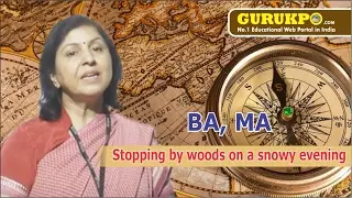 Stopping by woods on a snowy evening(BA, MA) I Guru Kpo