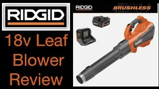 Ridgid 18V Leaf Blower