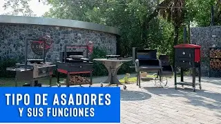Tipos de asadores y sus funciones