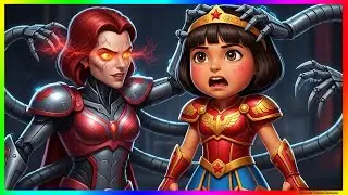 Dora the Hero 💥 The Black Widow&rsquo;s Revenge | Dora Buji in Tamil 3D Animation