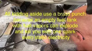 How to replace a 2007 PT cruiser fuel pump and how to troubleshoot a pt cruiser fuel pump