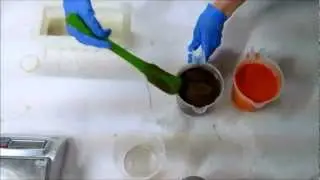 Tiger Stripe Cold Process Soap Demonstration