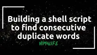 Find consecutive duplicate words (using REGEX)
