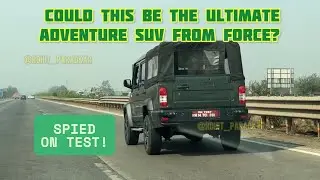 Force Gurkha 4x4 Pickup Spied! India&rsquo;s Toughest Pickup Truck in the Making?