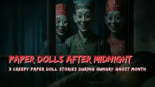 Paper Dolls After Midnight - 3 creepy paper doll stories during the Hungry Ghost Month