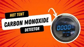 NEW CARBON MONOXIDE DETECTOR - For Hot Tenting and Overlanding!!! Cekkiena CO Detector