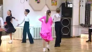 Paula Gutu & Dumitru Popa  -  Competitia de dans sportiv, decembrie 2016