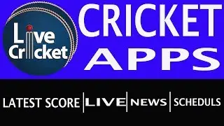 Cricket apps for android | Best cricket apps | LIVE CRICKET | CRICKET NEWS