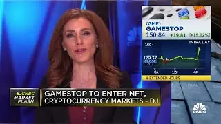 GameStop shares soar after reports it will enter NFT, crypto markets