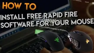 How To Install A Free Rapid Fire Software For Your Mouse!! BEST