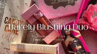 beauty creations barely blushing duo 💕 | review
