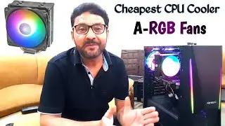 Cheap And Best CPU RGB Fan | DEEPCOOL GAMMAXX GT A-RGB CPU Cooler And RGB Case Fans  Unboxing  Hindi