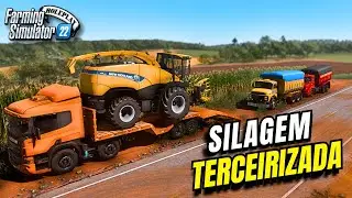 Recanto da Alvorada #Ep43 I Essa forma de cortar Silagem é muito Rápida l Farming Simulator 22