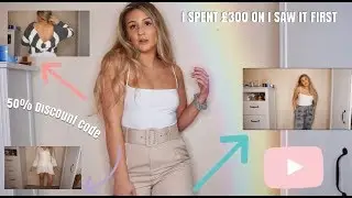 I SPENT &pound;300 ON WINTER BASICS!!! TESTING I SAW IT FIRST- TRY ON CLOTHING HAUL