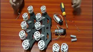 SR10 Tracked Robot Smart Car Platform with Damping Effect System