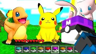 SCELGO IL MIO PRIMO POKEMON SU MINECRAFT - UNA NUOVA AVVENTURA!!