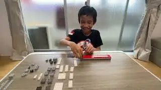 Tutorial membuat kereta api Metro dari Lego
