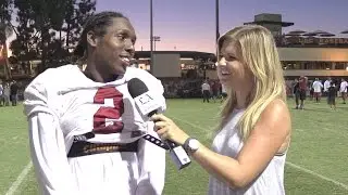 USC's Adoree' Jackson at training camp