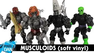 MUSCULOIDS Massively Pumped-Up MOTU Knock-Off Action Figures